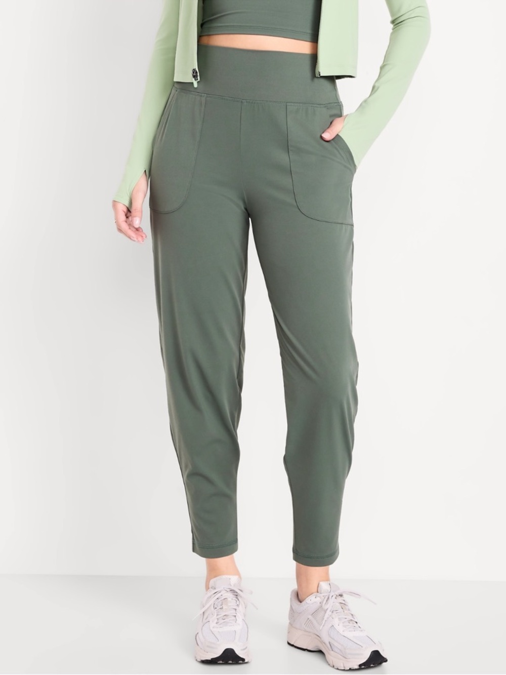 High-Waist StudioSmooth Jogger